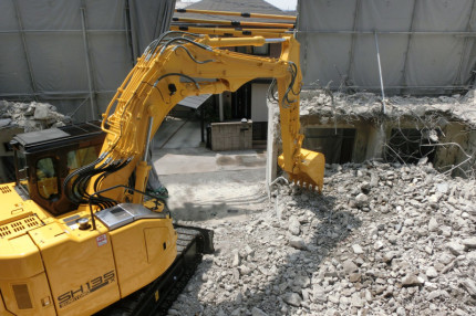 名古屋市中村区コンクリート造の解体工事