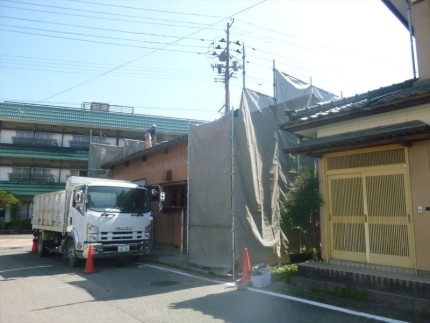 岐阜県可児市の解体工事