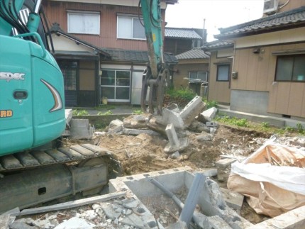 岐阜県可児市の解体工事