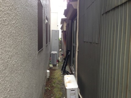 名古屋市北区の手壊し解体工事