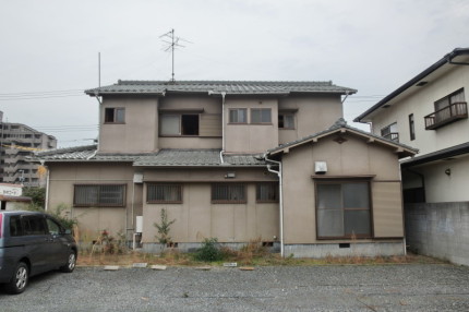 名古屋市守山区の解体工事の足場養生