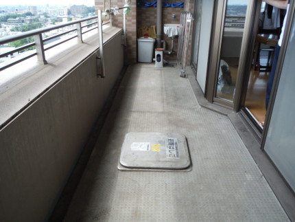 名古屋市天白区のウッドデッキの解体工事