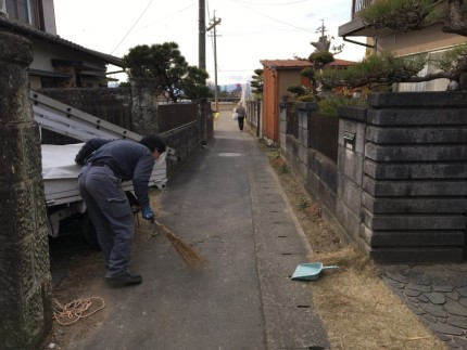 岐阜市の庭木伐採