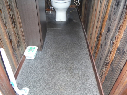 岐阜市|クッションフロア張り替え