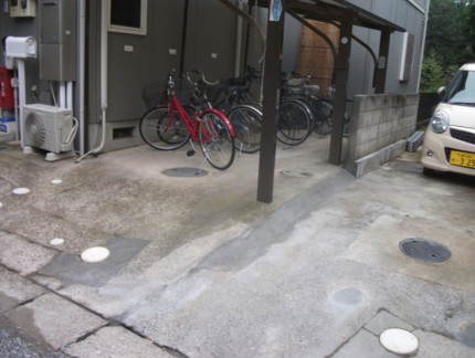 小牧市ブロック塀の解体工事