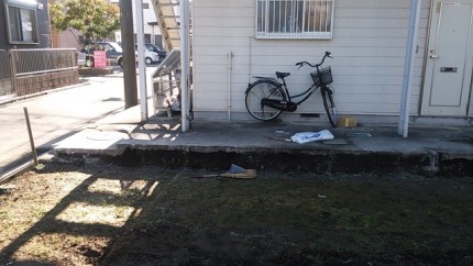 小牧市ブロック塀の解体工事