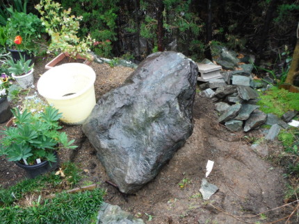 庭石の撤去