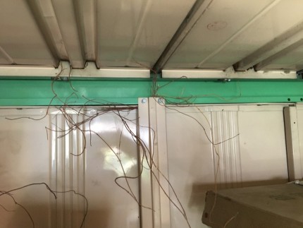 倉庫の撤去処分