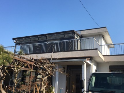 岐阜県各務原市のテラス解体工事