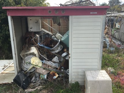 名古屋の倉庫撤去処分が完工