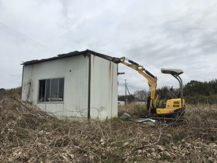 名古屋の倉庫撤去処分が完工
