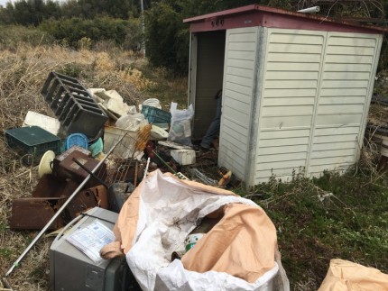 名古屋の倉庫撤去処分が完工