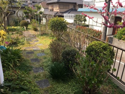 コンクリート壁の撤去