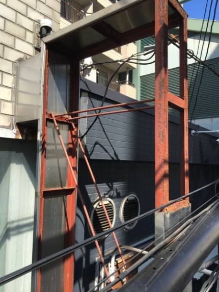 名古屋市中区の看板の撤去処分