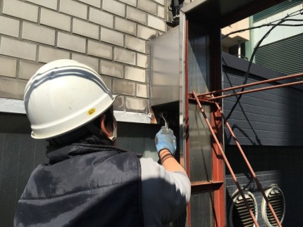 名古屋市中区の看板の撤去処分