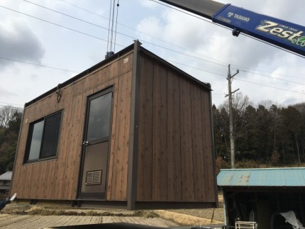 名古屋市のコンテナーハウス撤去処分