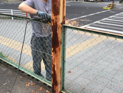 名古屋市北区の看板撤去処分