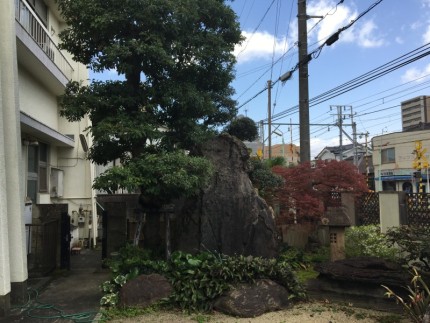 名古屋市の灯篭撤去処分