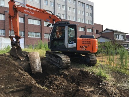 コンクリート擁壁撤去|岐阜県各務原市