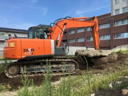 コンクリート擁壁撤去|岐阜県各務原市