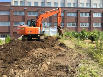 コンクリート擁壁撤去|岐阜県各務原市