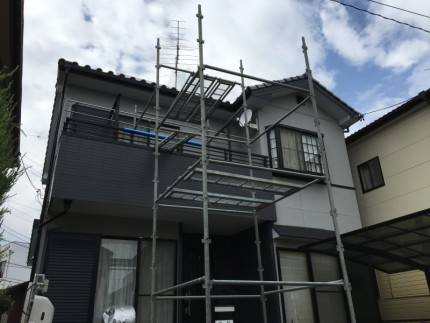 屋根温水器パネル撤去作業|愛知県江南市