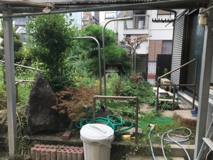 庭石の撤去処分｜名古屋市南区