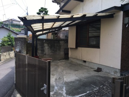 カーポート撤去お見積り