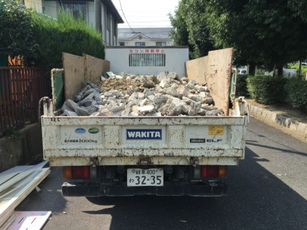 お風呂のハツリ解体工事｜春日井市