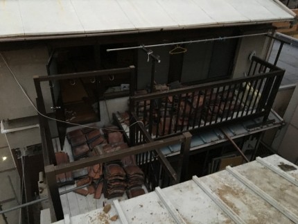 名古屋市西区の木造住宅の解体工事