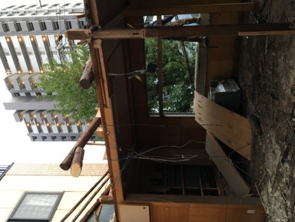 名古屋市西区の手壊し解体|屋根撤去