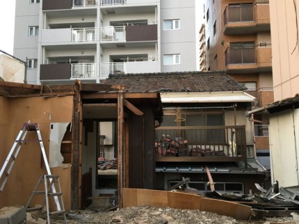 手壊し解体|壁の撤去