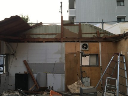 手壊し解体|壁の撤去