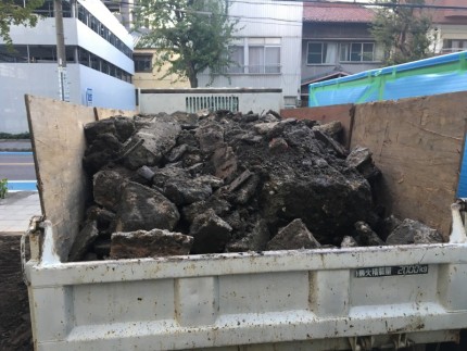 名古屋市西区の解体工事｜積込完了