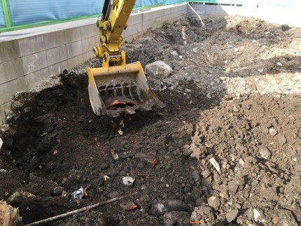 コンクリートがれき撤去|名古屋市西区