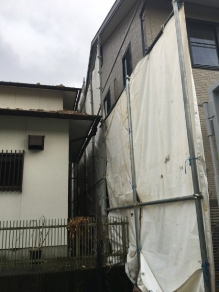 足場養生｜犬山市