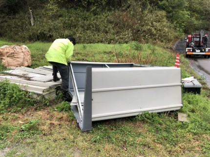 倉庫の撤去｜名古屋市北区