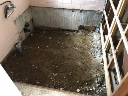 お風呂の解体|完工|愛知県犬山市