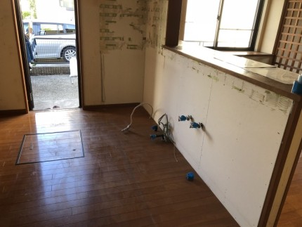 名古屋市中川区｜キッチン撤去｜完工