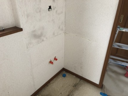 名古屋市中川区｜洗面台の解体撤去｜完工