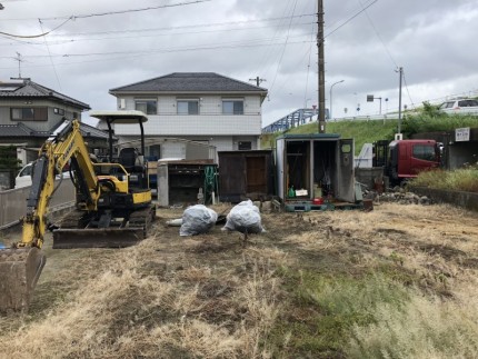 江南市ブロック塀撤去｜着工前