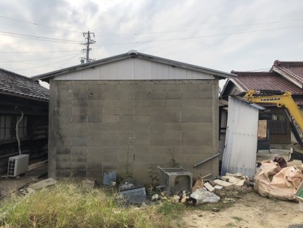 刈谷市｜倉庫の解体工事｜施工前