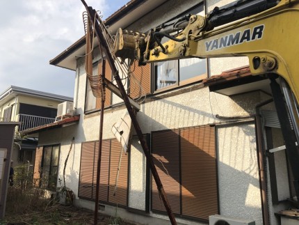 ベランダ解体工事｜岐阜市｜倒壊寸前で危険