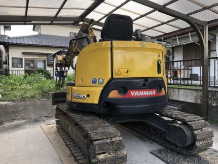 ベランダ解体工事｜岐阜市｜重機搬出