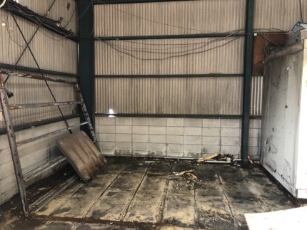 解体後|名古屋市守山区|業務用冷蔵庫の解体