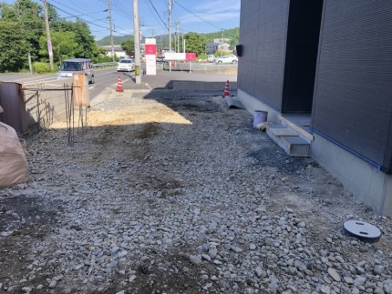 はつり完工｜土岐市の駐車場コンクリートはつり工事