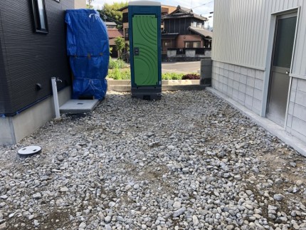 はつり完工｜土岐市の駐車場コンクリートはつり工事