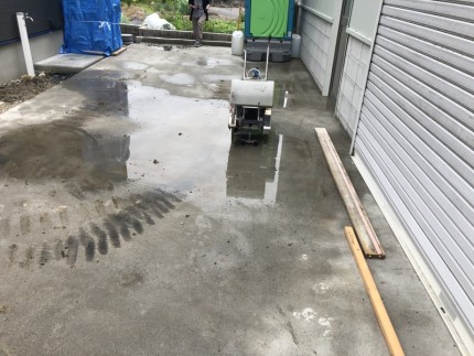 土間コンクリートはつり工事｜土岐市