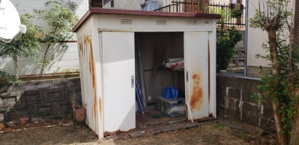 物置の撤去|愛知県犬山市