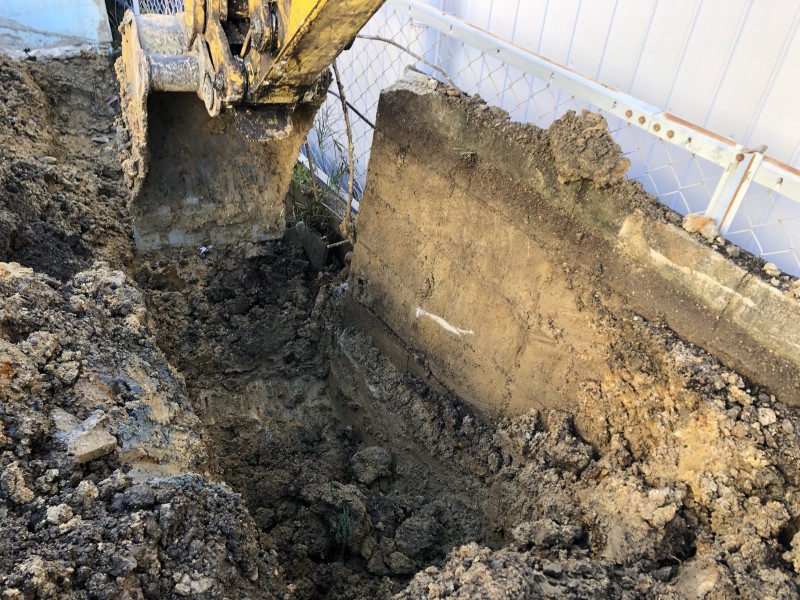 名古屋市名東区ブロック塀の解体工事